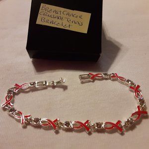 Crusade Breast Cancer Tennis Bracelet